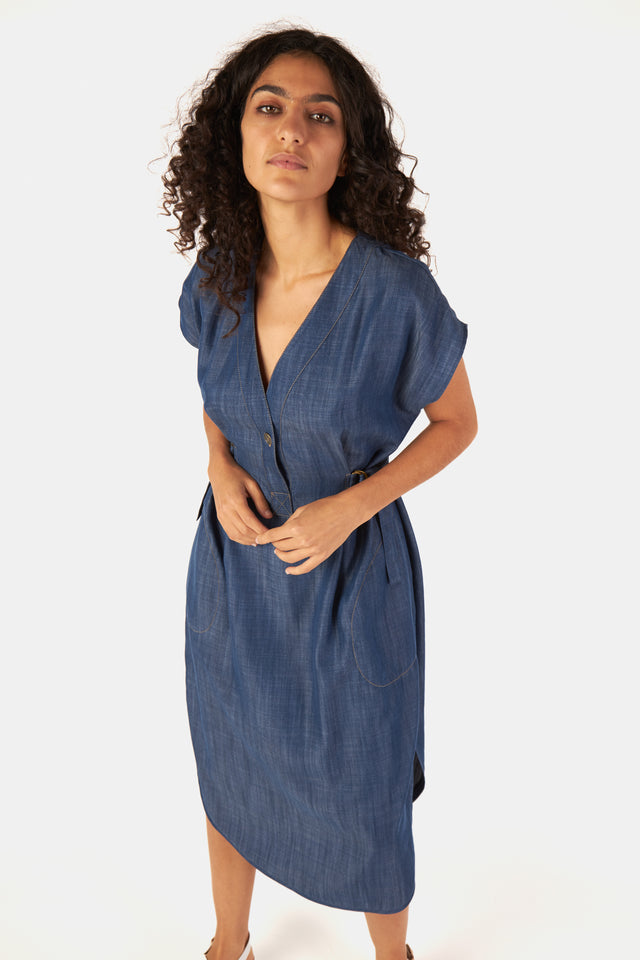 Chambray dress | Kate Sylvester New Zealand